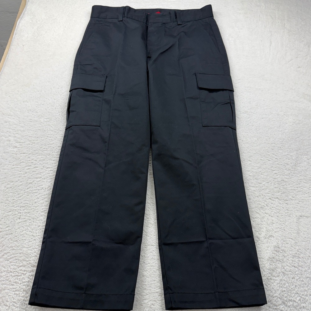 Tesla Mens‎ Work Cargo Pants Black 38x30 Polyester Cotton Blend